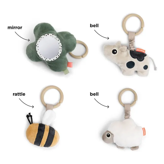 Tappeto da gioco Tiny Farm | Rosa