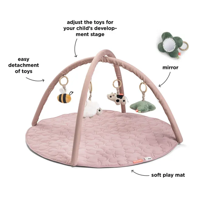 Tiny Farm playmat | Pink