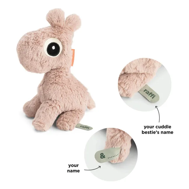 Bestie Raffi plush | Blush