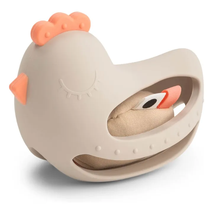 Jouet de dentition Clucky | Sable- Image produit n°0