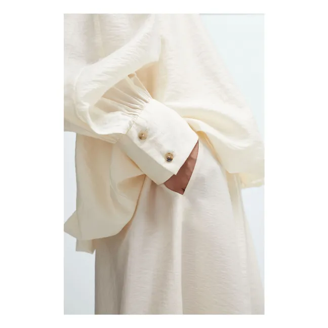 Blouse Manches Ballons Marfil | Crème