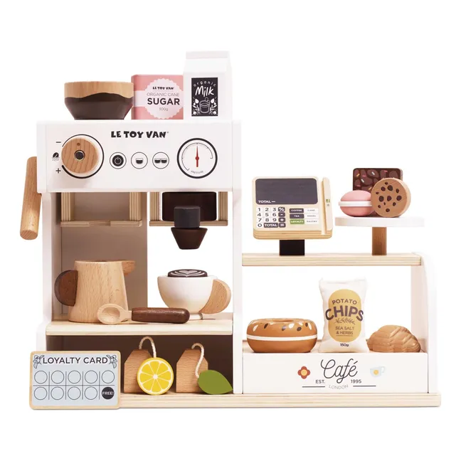 Large barista coffee machine | White