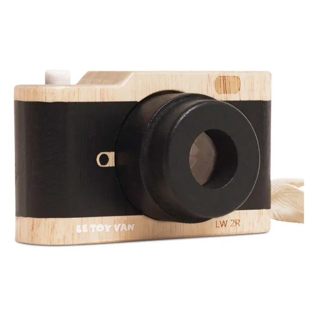 Wooden kaleidoscope camera | Black