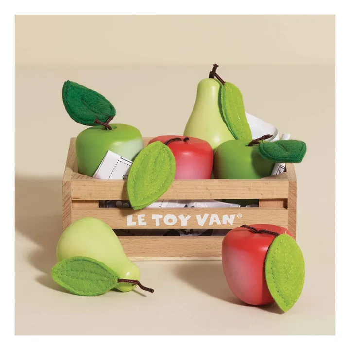 Cagette de pommes et poires du marché- Image produit n°5