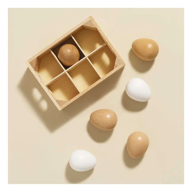 Caja de huevos | Beige