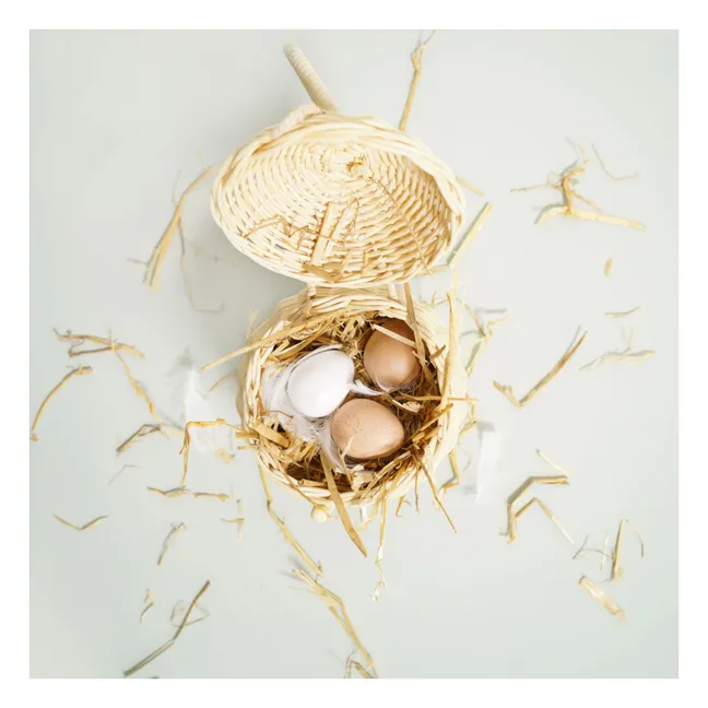 Caja de huevos | Beige