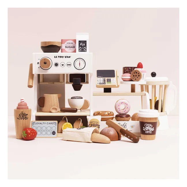 Grande macchina da caffè per baristi | Bianco