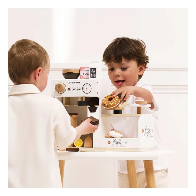 Grande machine à café barista | Blanc