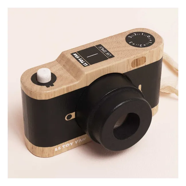 Wooden kaleidoscope camera | Black