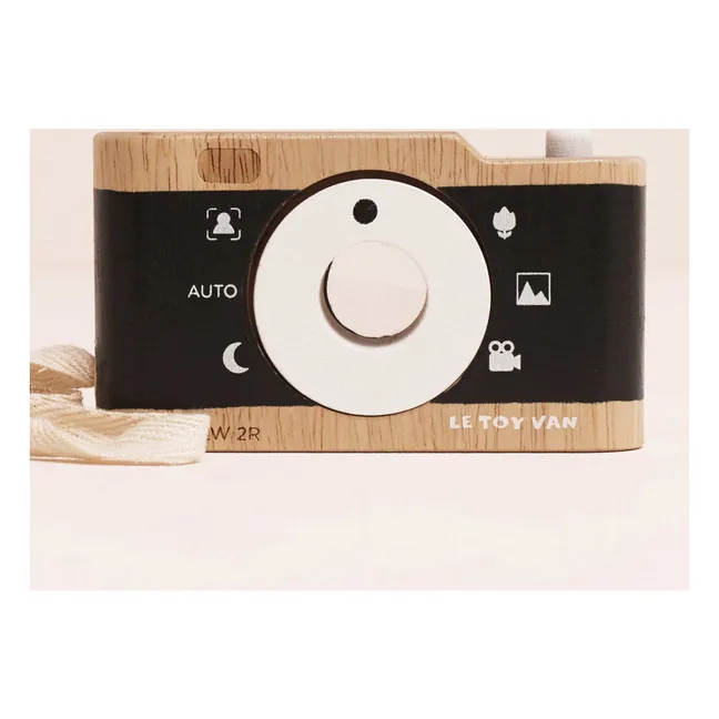 Wooden kaleidoscope camera | Black