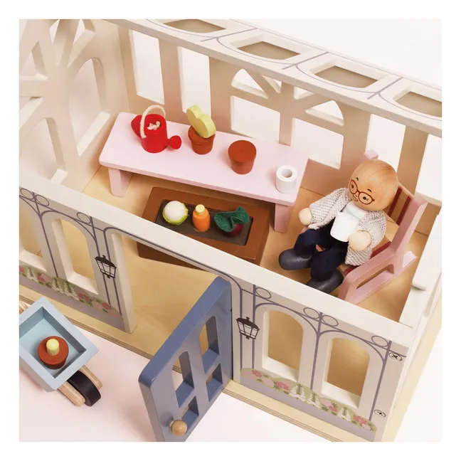 Veranda and vegetable garden for a doll's house