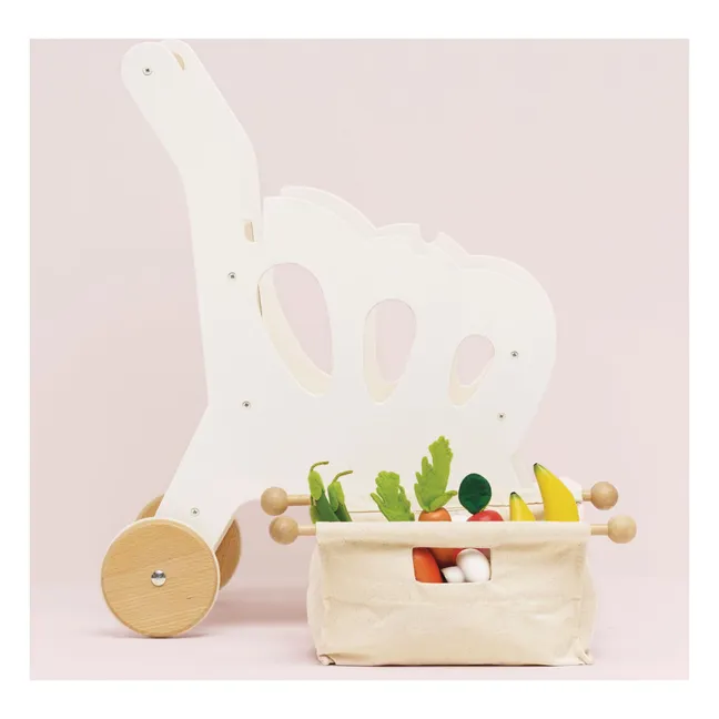 Shopping cart | White