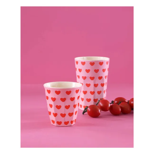 Vaso Corazón | Rosa Pálido
