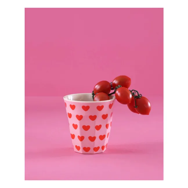 Vaso Corazón | Rosa Pálido