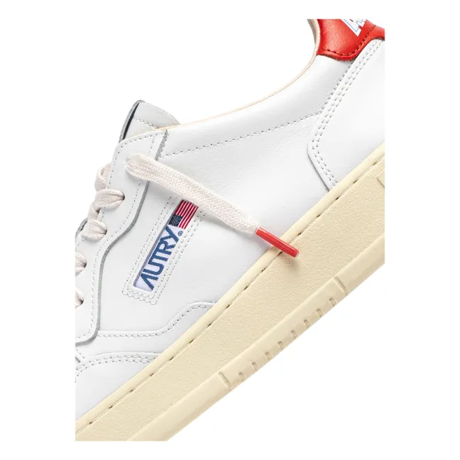 Medalist Low Leather Sneakers | Naranja