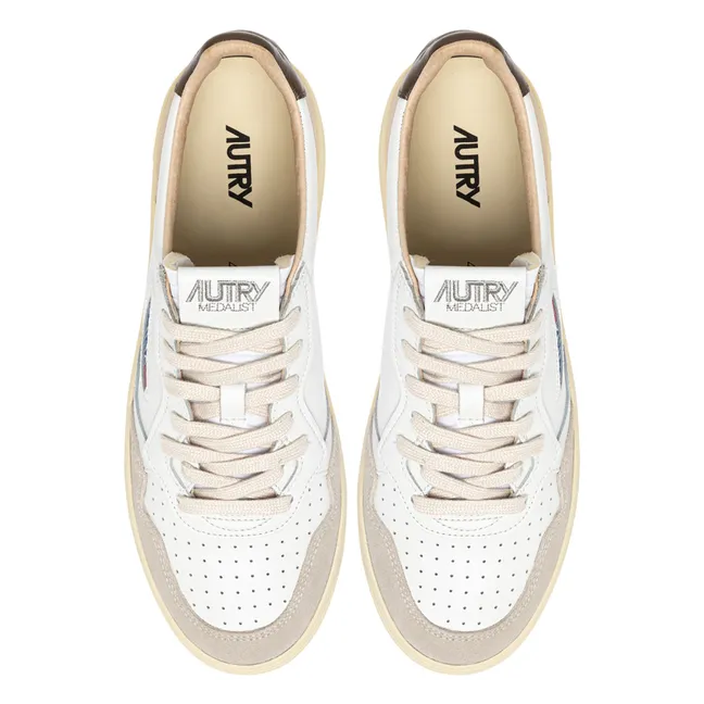 Basket Medalist Low Cuir Et Suède | Marron