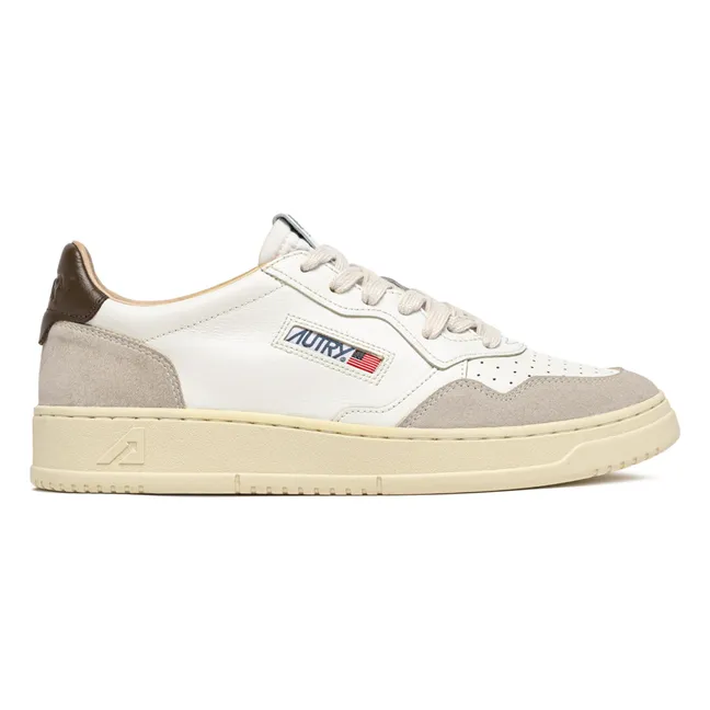 Canestro Medalist Low in pelle e pelle scamosciata | Marrone