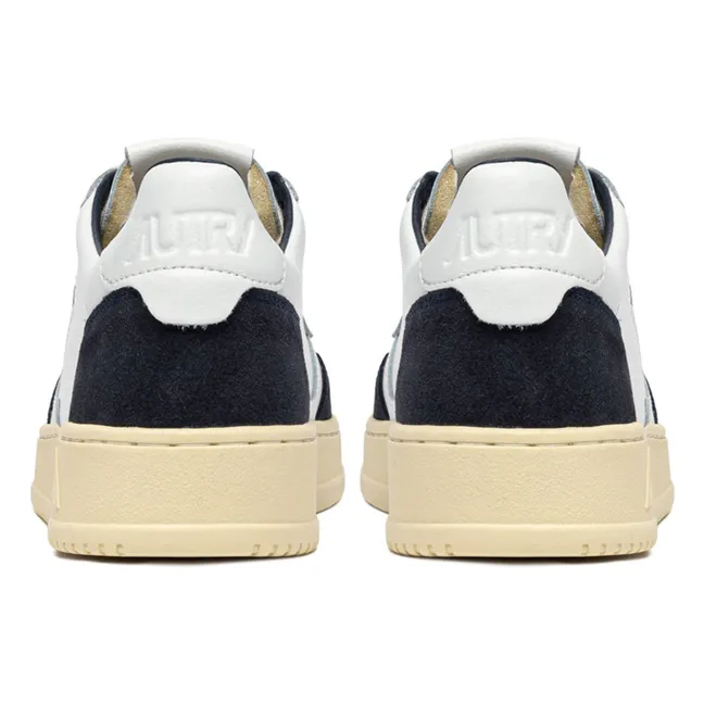 Sneakers basse Medalist in pelle e camoscio | Blu petrolio