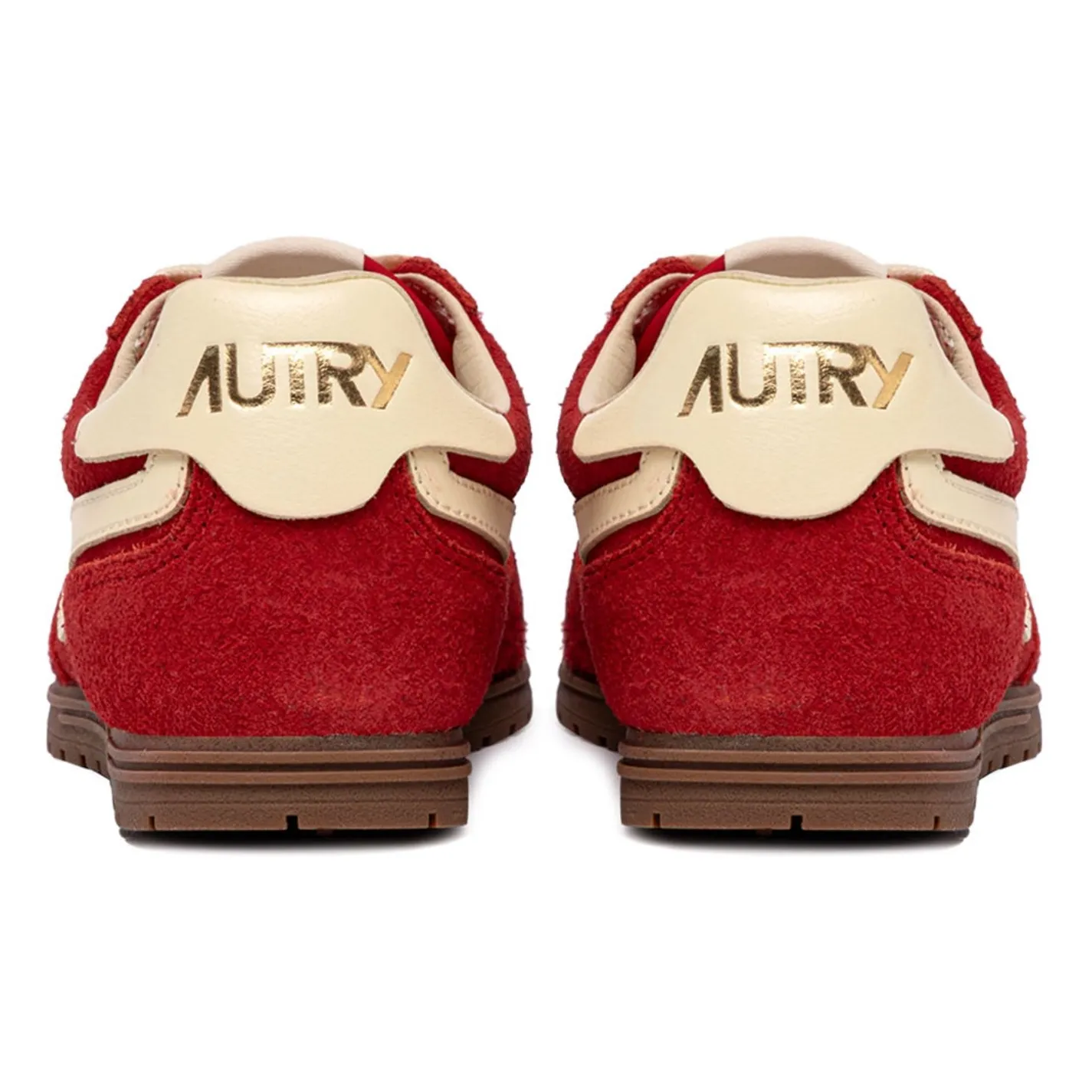 Basket Windspin Low Bicolore Suède et Cuir | Rouge- Image produit n°11