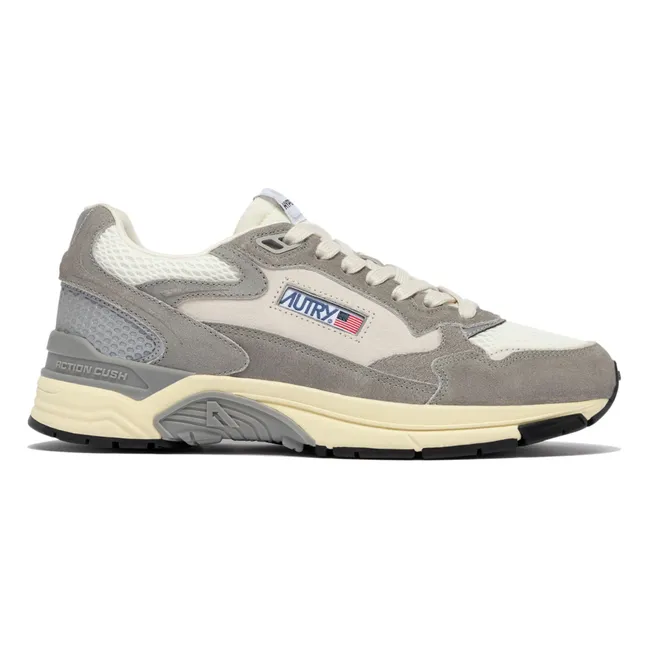 Hyperway Sneakers Zweifarbig Wildleder | Grau