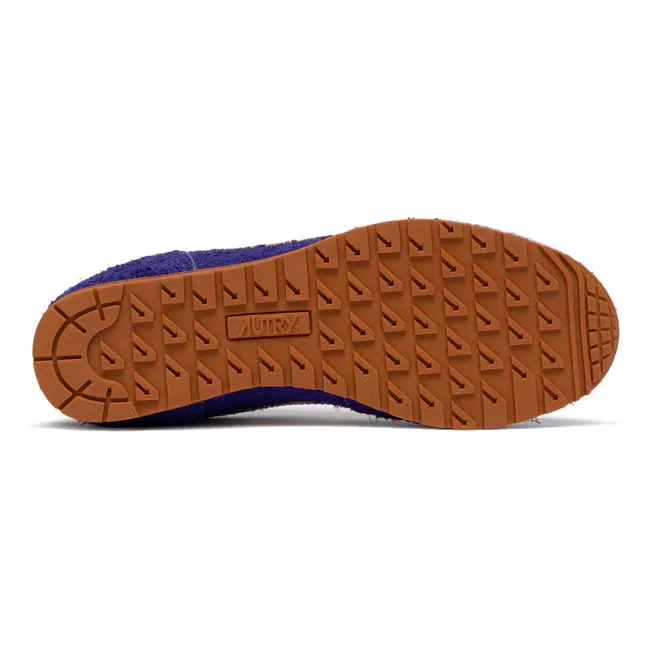 Windspin Low Two-tone Suede and Leather Sneakers | Purple