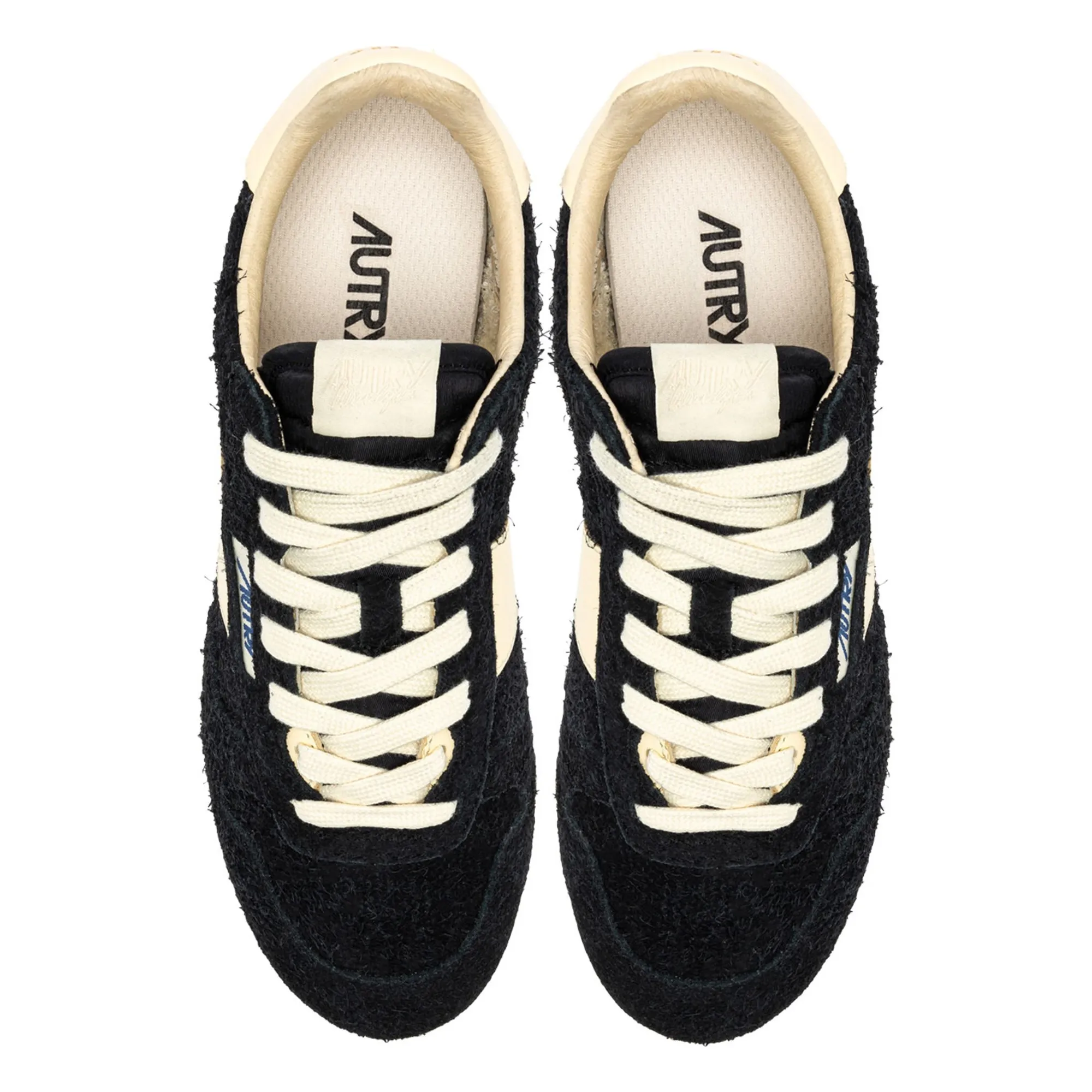 Baskets Windspin Low Bicolore Suède et Cuir | Noir- Image produit n°3