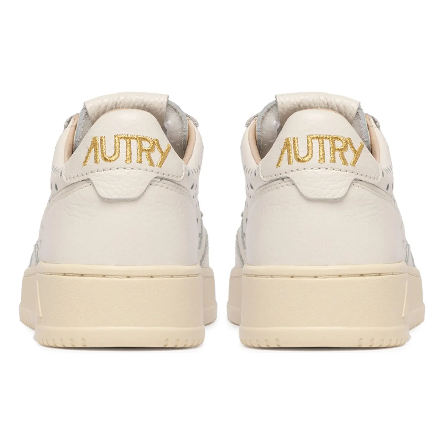 Baskets Medalist Low Cuir Ajouré | Crème- Image produit n°5