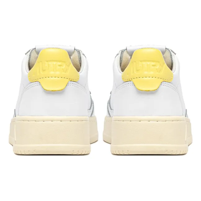 Baskets Medalist Low Cuir | Jaune