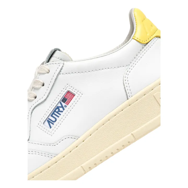 Baskets Medalist Low Cuir | Jaune- Image produit n°2