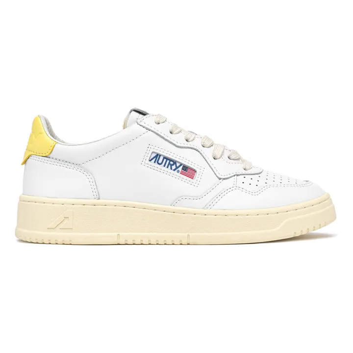 Baskets Medalist Low Cuir | Jaune- Image produit n°0
