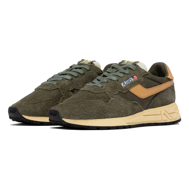 Reelwind Low Zapatillas de ante bicolor | Khaki