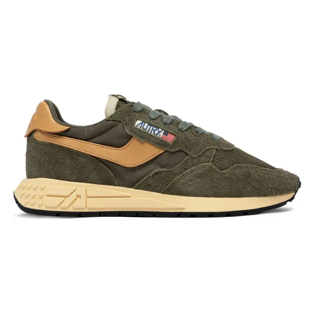 Sneakers Reelwind Low Zweifarbig Wildleder | Khaki