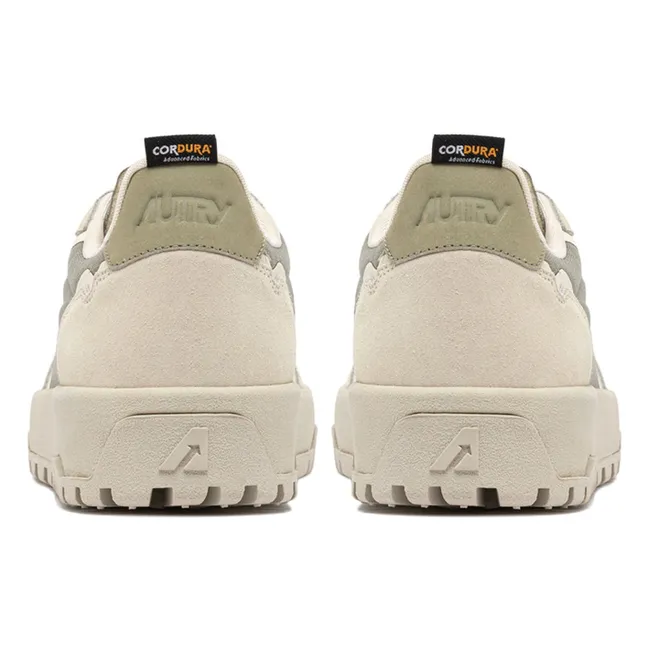 Wildplace Low Cordura and Suede Sneakers | Light khaki