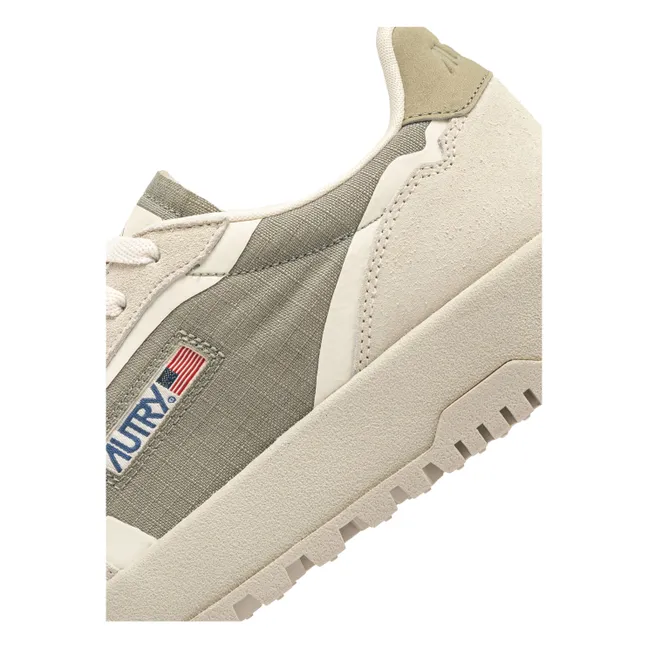 Zapatillas Wildplace Low Cordura y ante | Verde militare claro