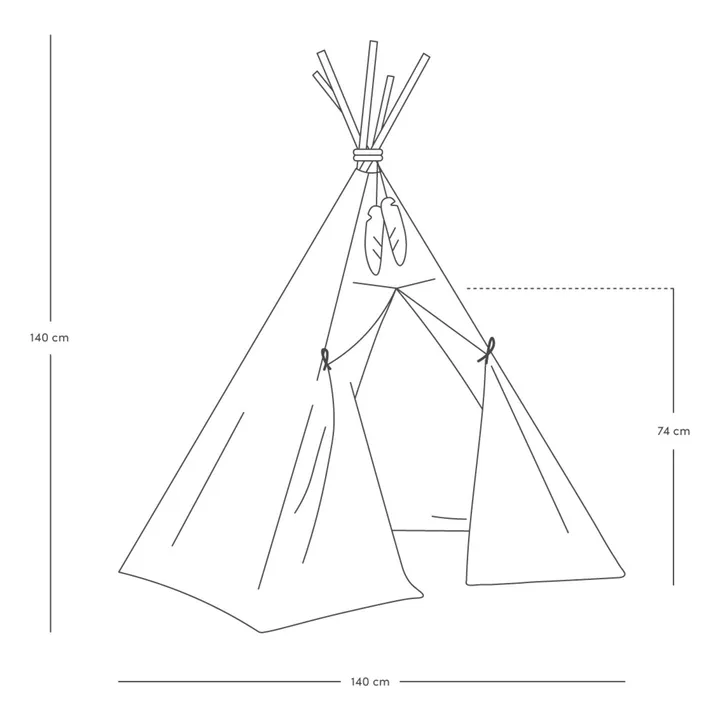 Tipi Nevada | Bleu- Image produit n°4