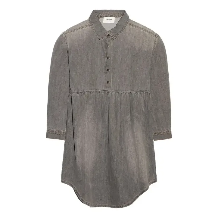 Finger In The Nose Denim Grey Darlin Denim Dress