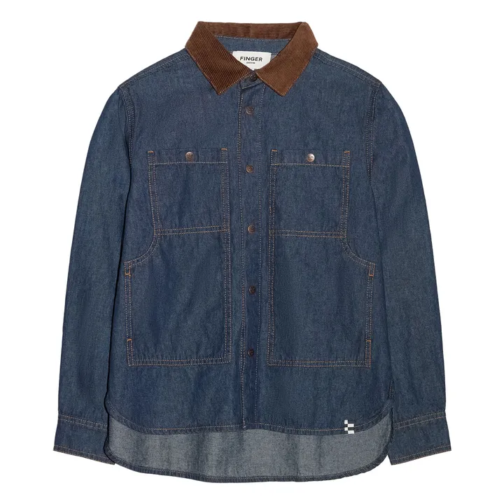 Chemise Denim Enara | Denim brut- Image produit n°0