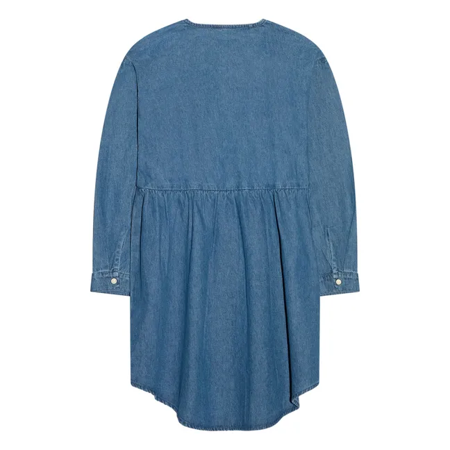 Drew Denim Dress | Denim blue