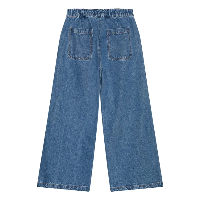 Jean Large Paloma | Bleu jean