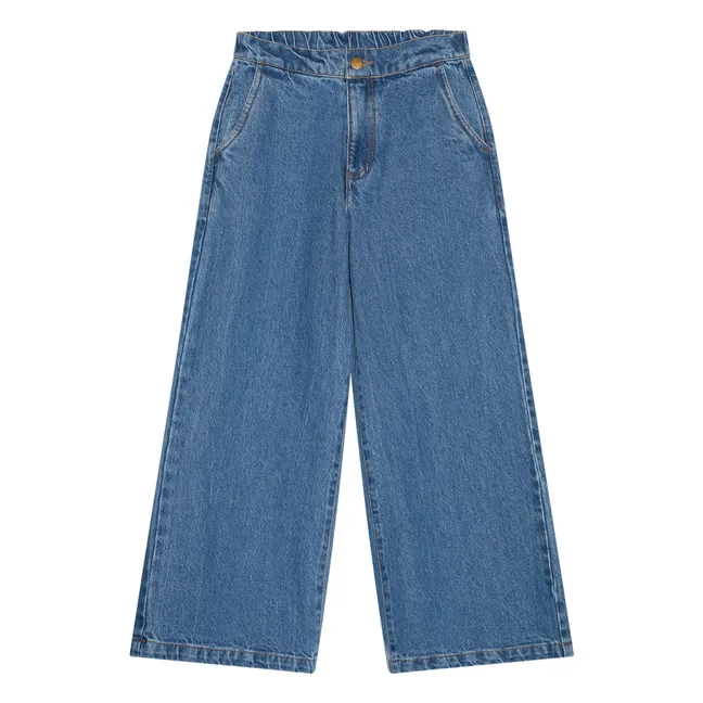 Jean Large Paloma | Bleu jean