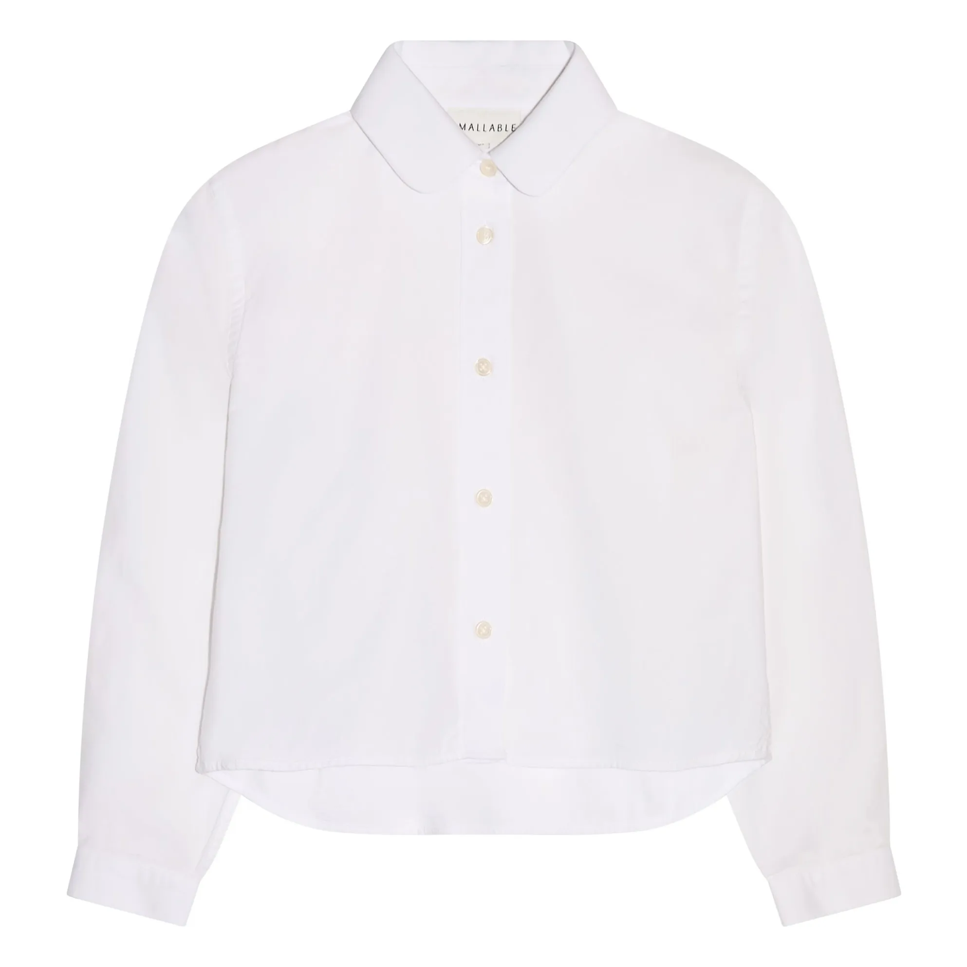 Smallable Kid White Clara Short Shirt