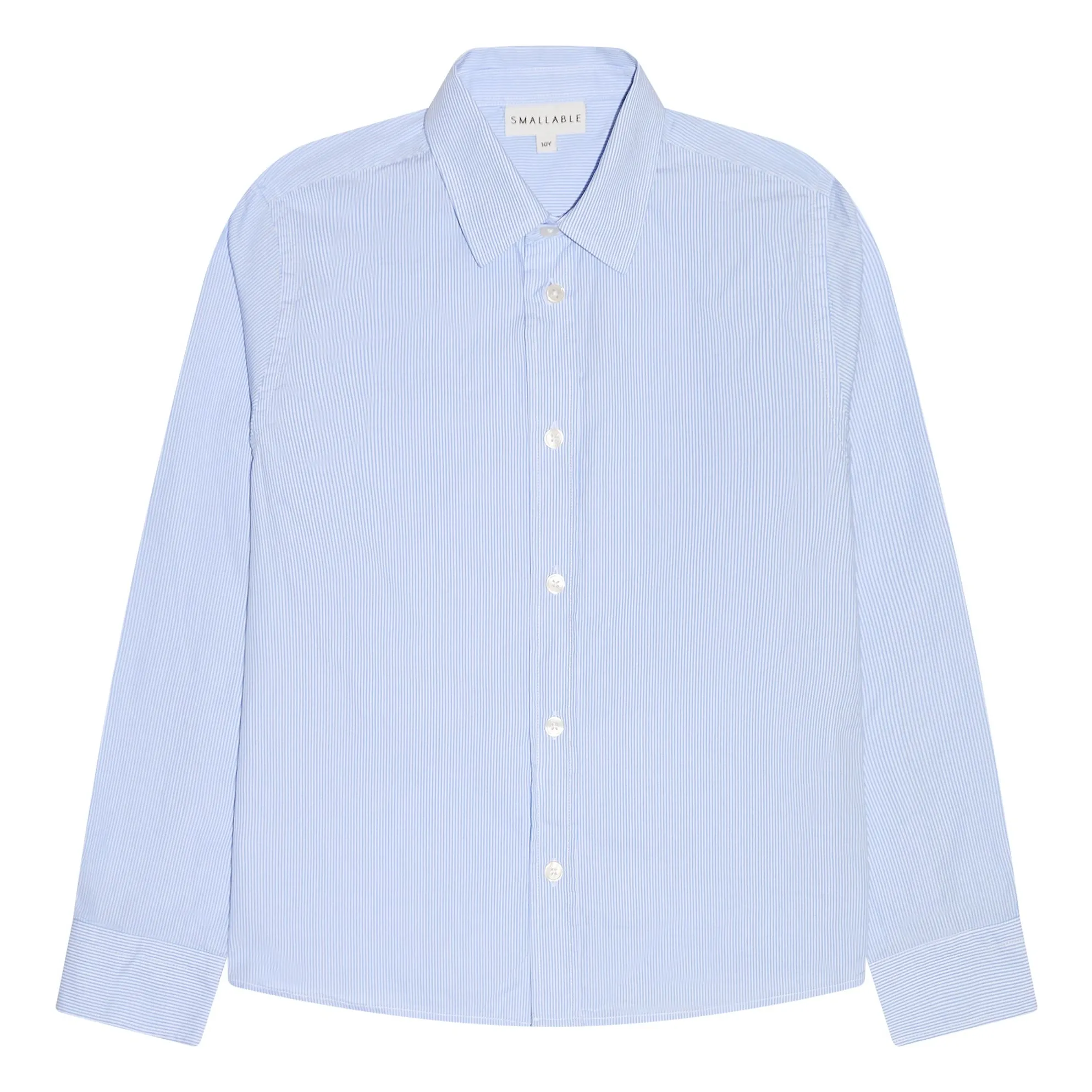 Smallable Kid Light Blue Zak Striped Shirt