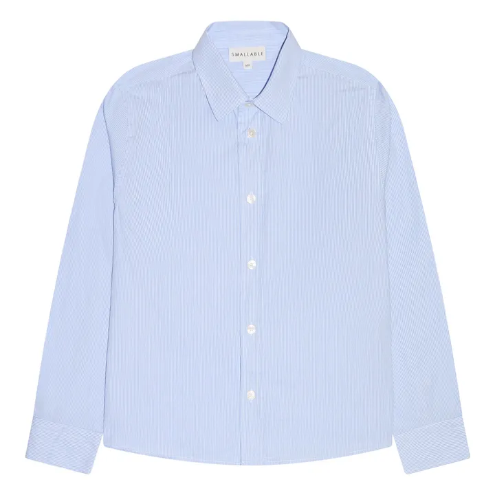 Chemise Zayn Rayée | Bleu Clair- Image produit n°0