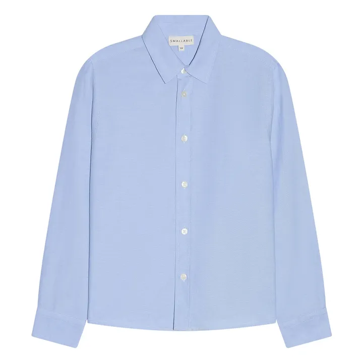 Chemise Zayn Oxford | Bleu ciel- Image produit n°0