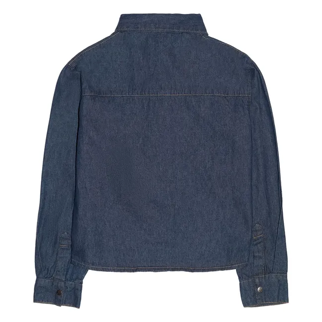 Camisa vaquera corta Crush | Vaquero Bruto