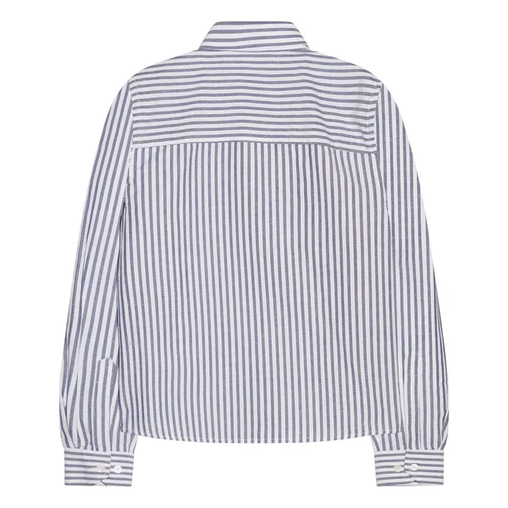 Chemise Zak Rayée | Noir- Image produit n°4