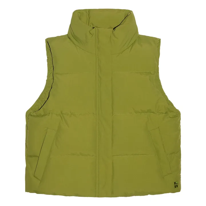 Doudoune Sans Manches Temper Fibres Recyclées | Vert- Image produit n°0