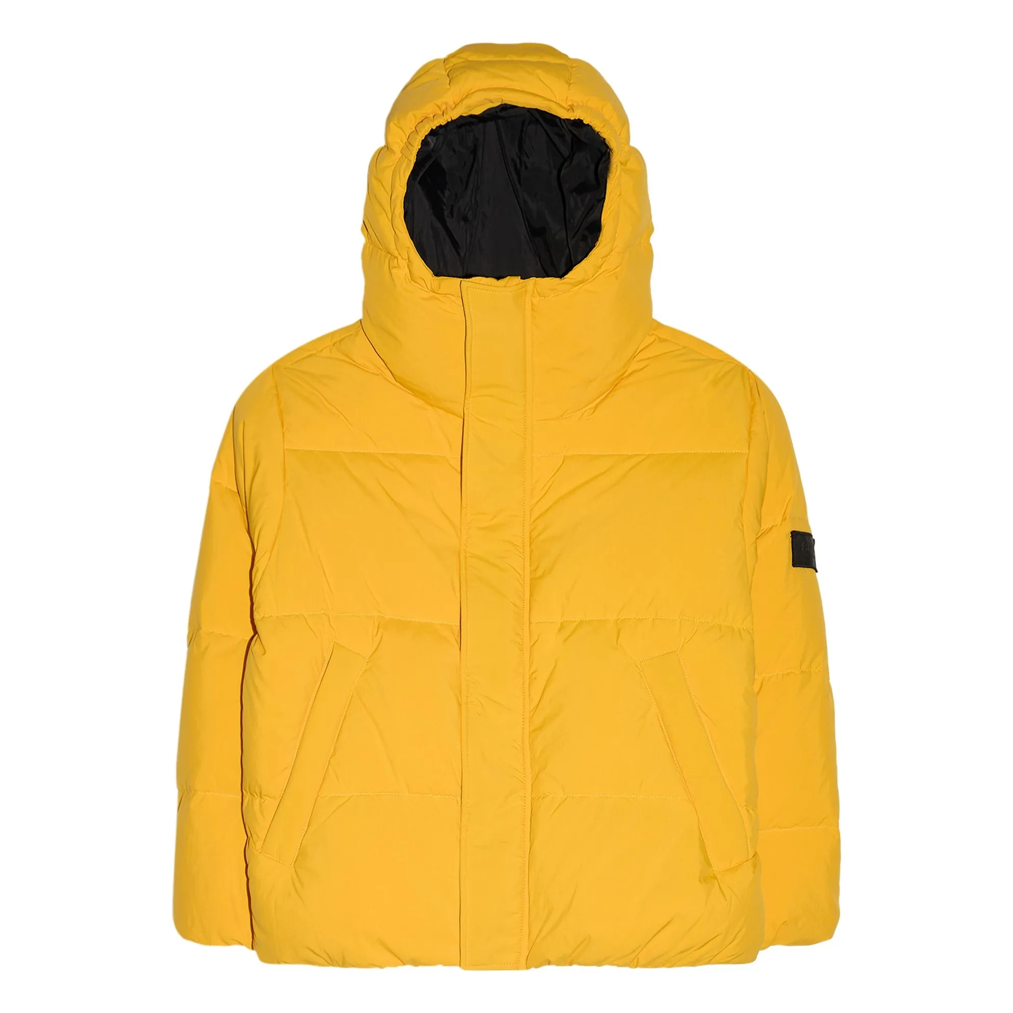 Finger In The Nose Yellow Snowfall Down Jacket