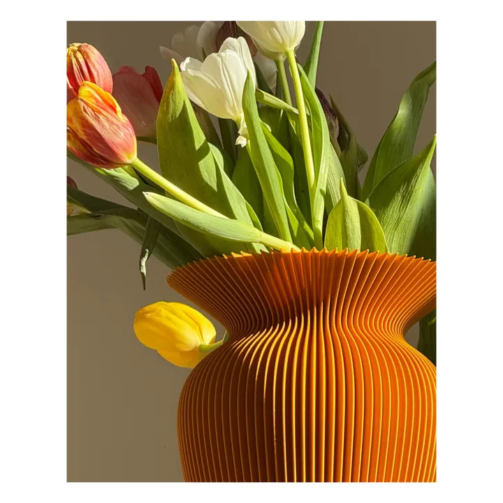 Vase Betty | Jaune moutarde- Image produit n°2
