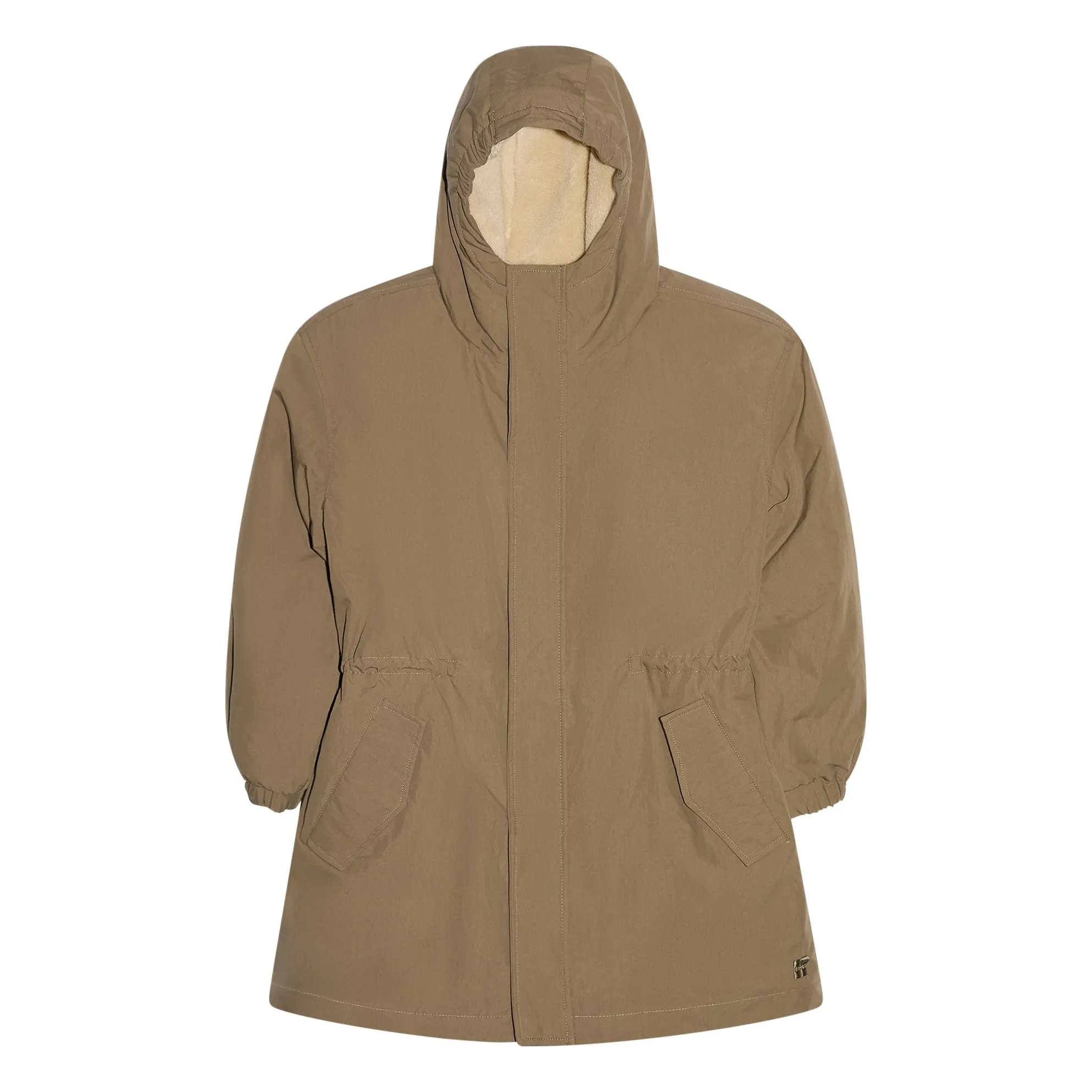 Parka Doublée Koala | Vert kaki clair- Image produit n°0